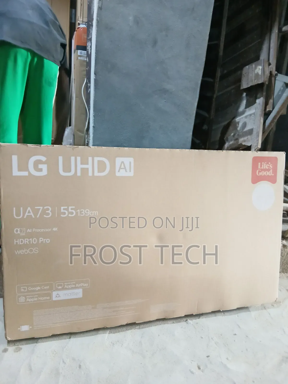 Lg 55" Inches Uhd Smart Ai Tv