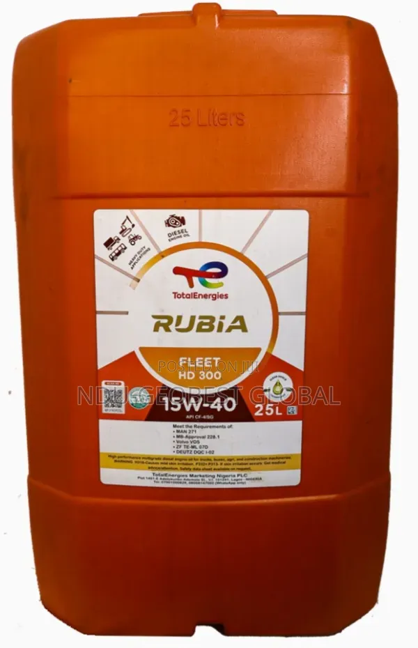 Rubia Fleet Hd 300 Diesel Engine Oil