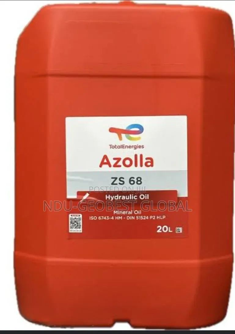 Totalenergies Azolla Zs 68 Hydraulic Oil.
