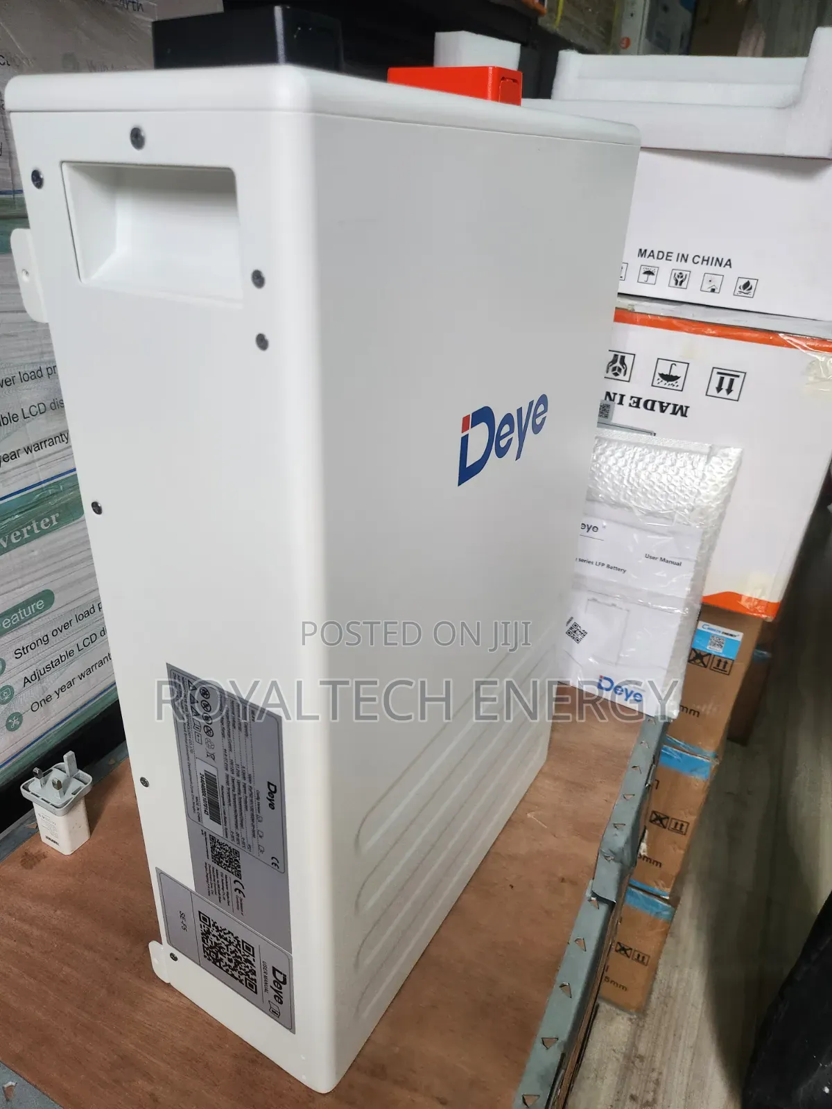 Deye 5kwh 48v Lithium Battery With Firman 5kva Inverter