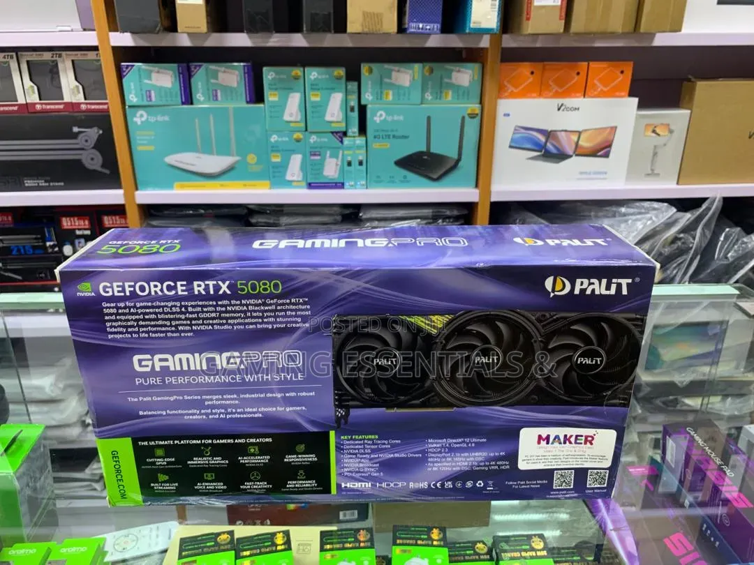Palit Geforce RTX 5080 Gaming Pro 16gb Gddr7 Graphics Card
