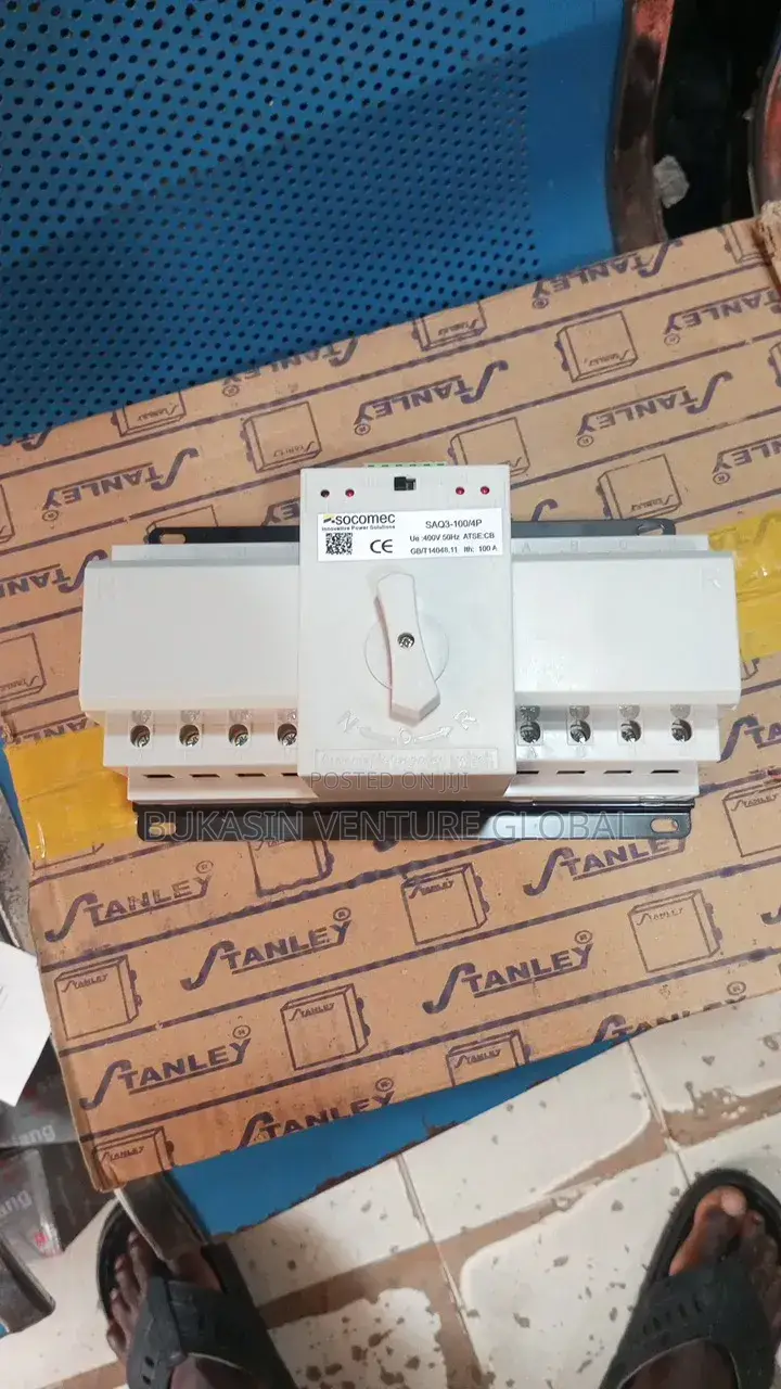 100anps Automatic Changeover Switch Socomec Available in Any Size