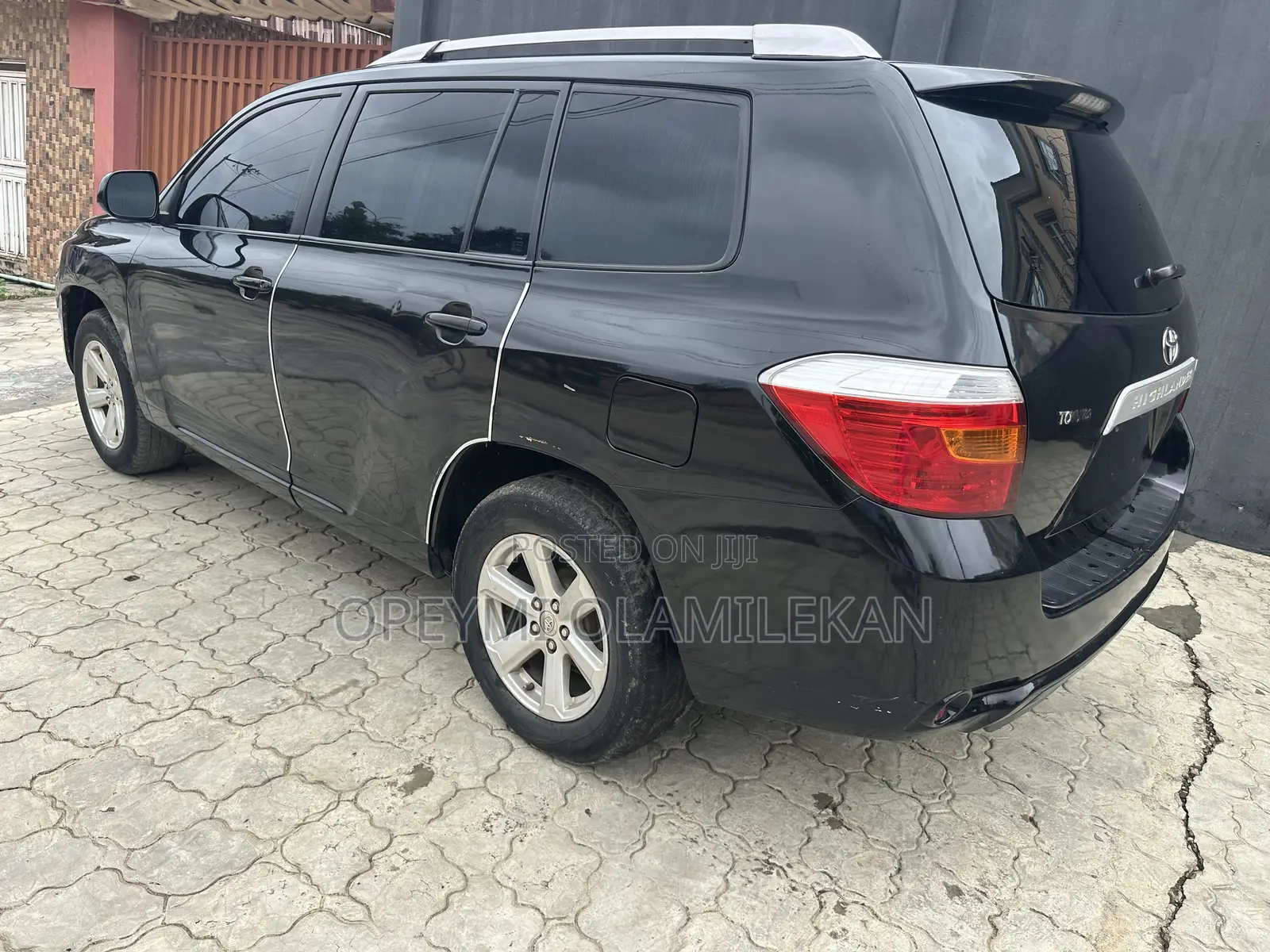 Toyota Highlander 2008 Black