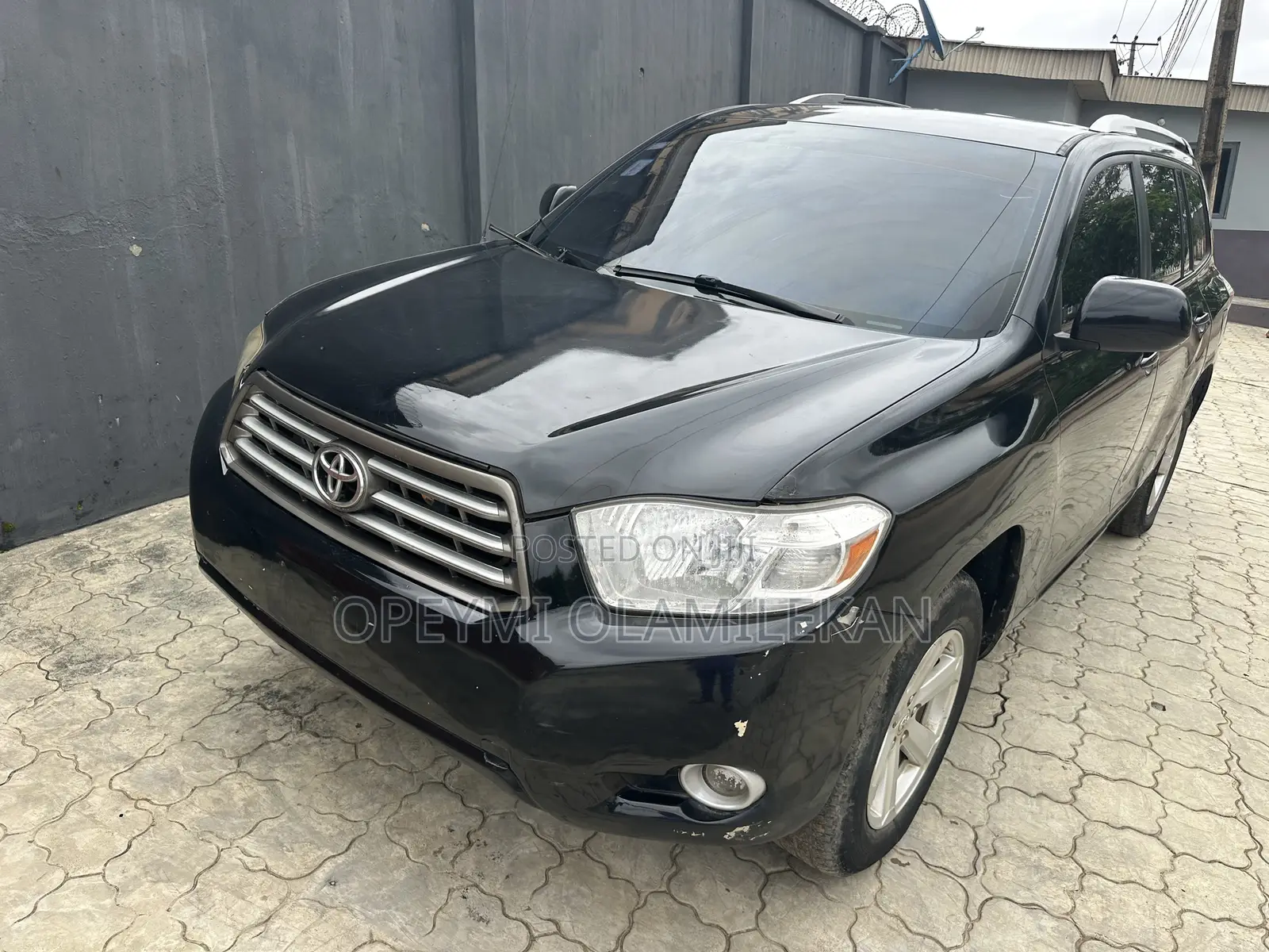 Toyota Highlander 2008 Black