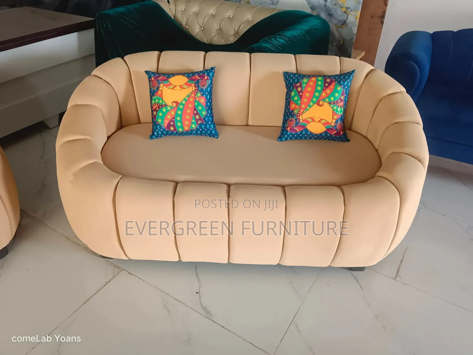 Set of 7 Seater Upholstery Chairs