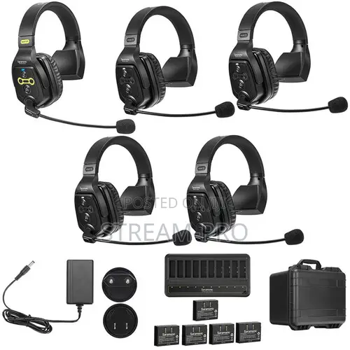 Saramonic Witalk-Wt5s 5-Person Full-Duplex Wireless Intercom System