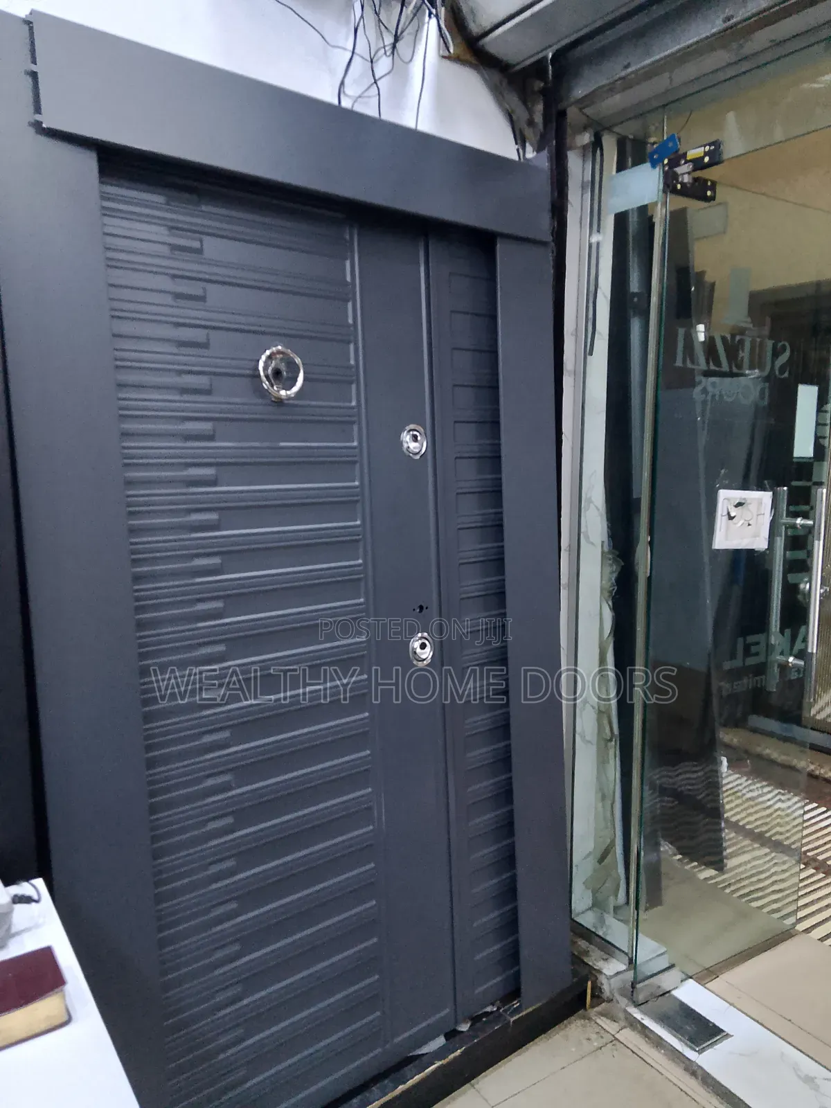 Modern Luxury Steel Design Door