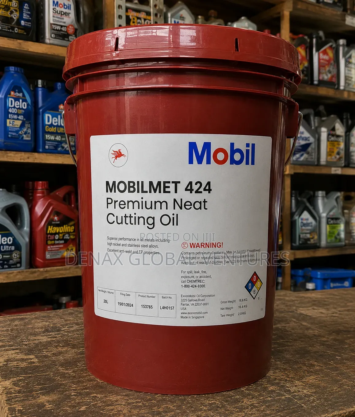Mobilmet 424 Premium Neat Cutting Oil