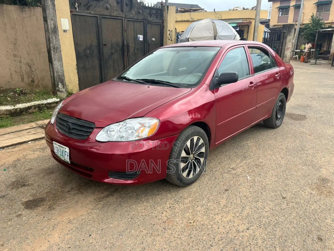 Toyota Corolla 2004 Red