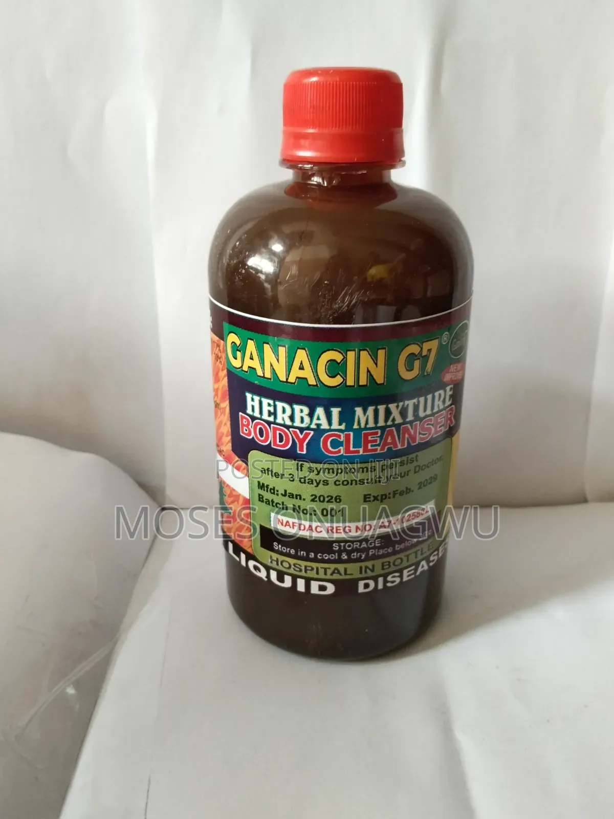 Herbal Mixture Body Cleanser Ganacin G7