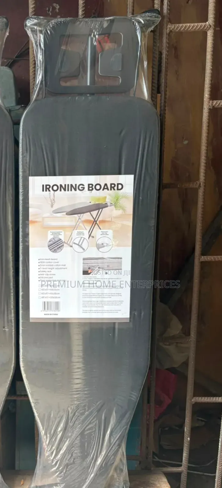 Pure Black Ironing Board Big Size