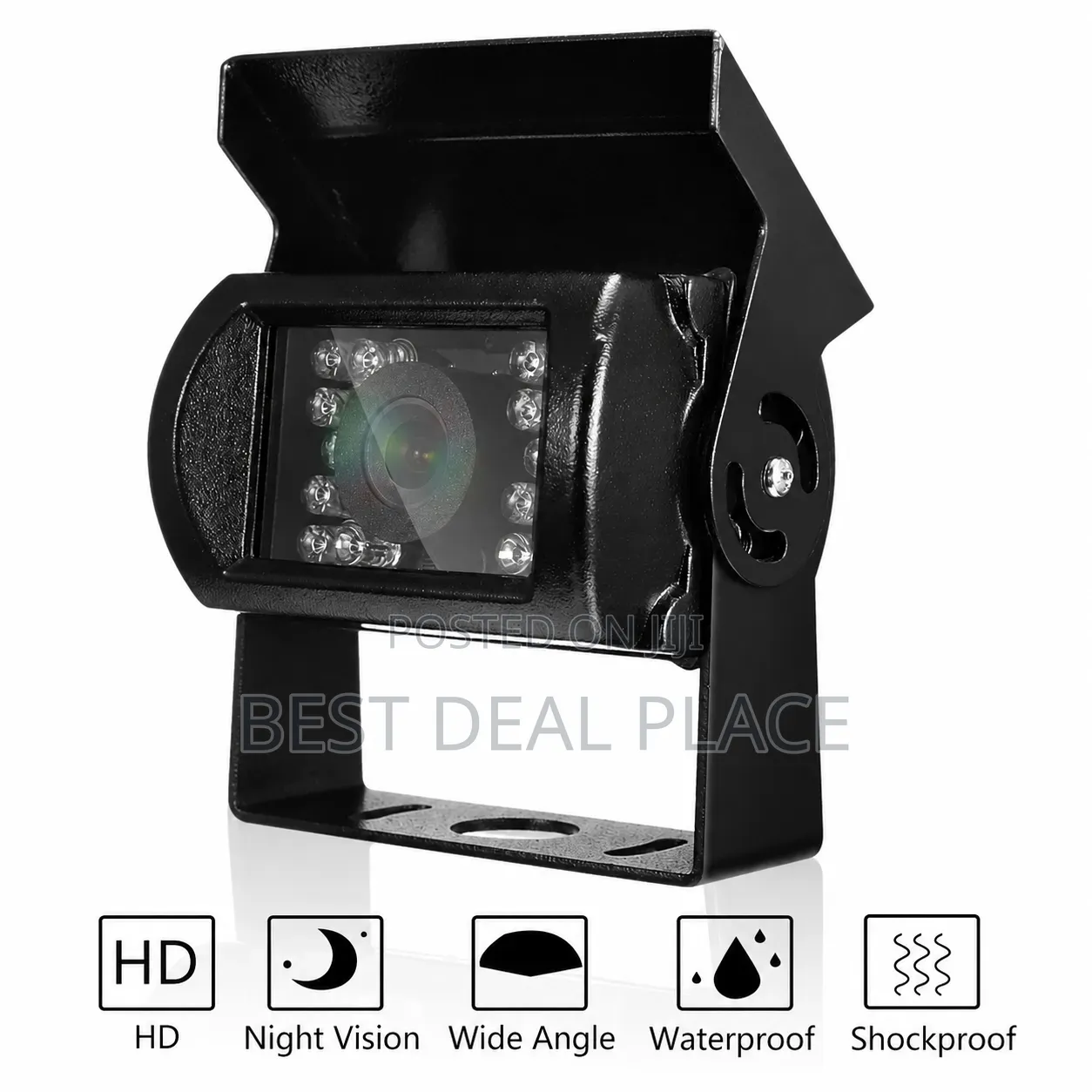 Waterproof Hd Truck Reversing Camera With 7-Inch TFT Monitor