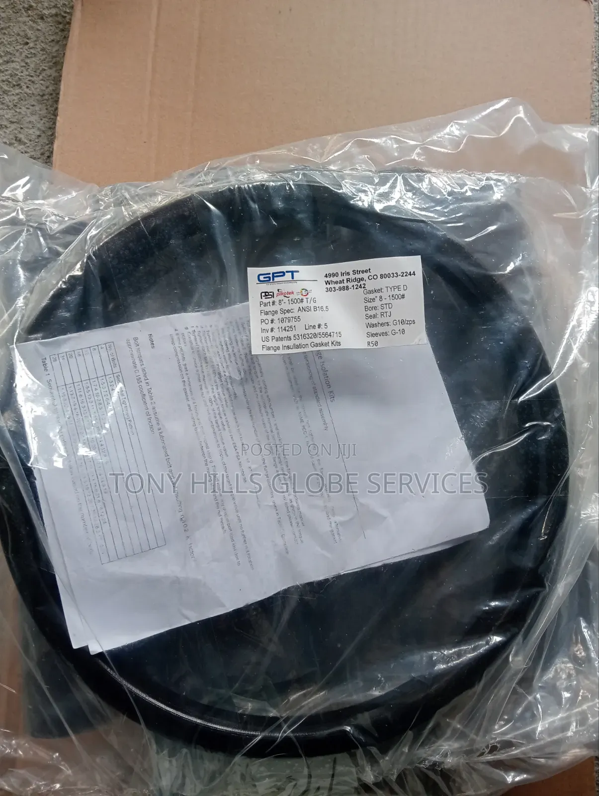8xcl1500 Insolation Gasket Kit RTJ