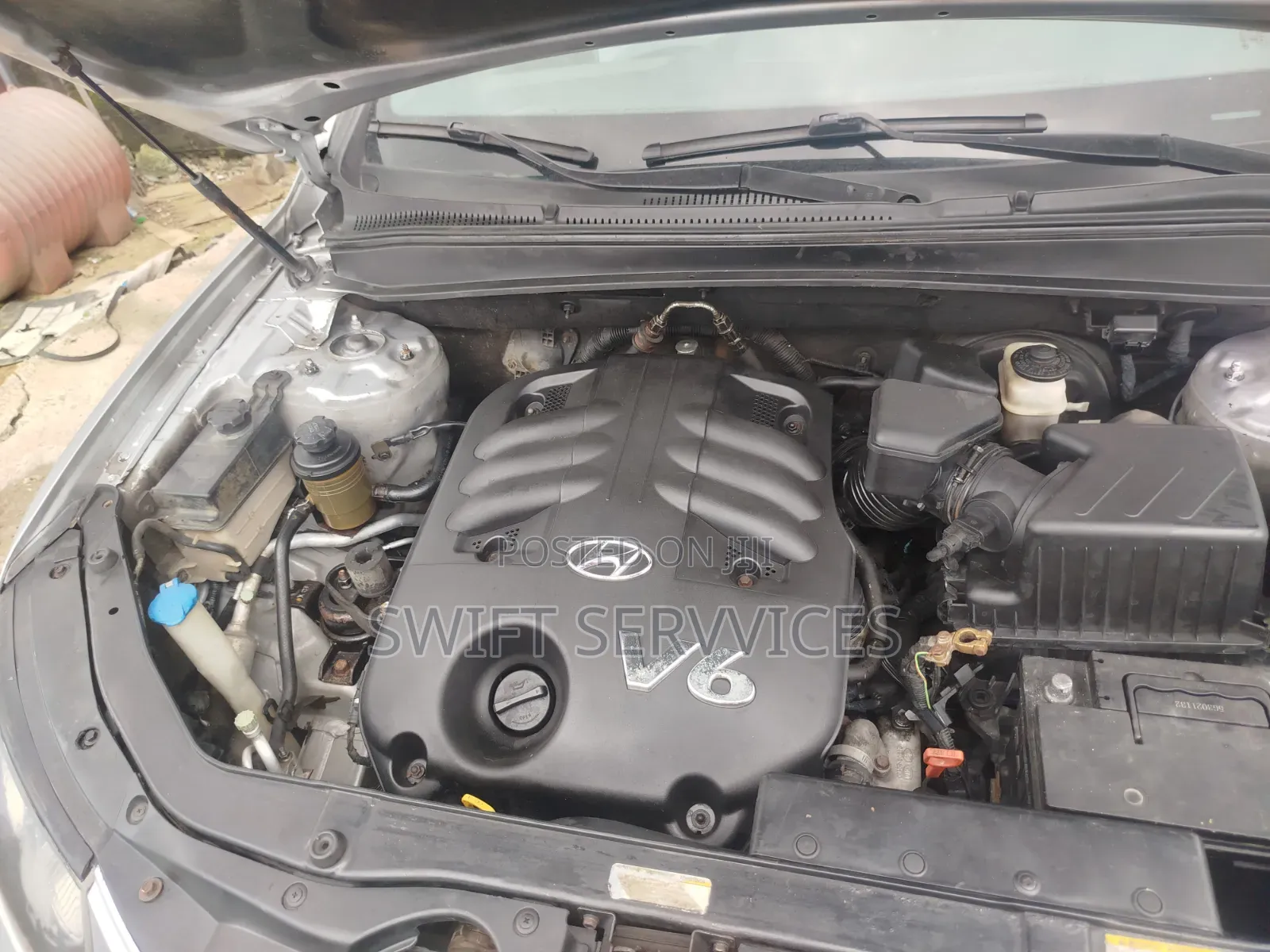 Hyundai Santa Fe 2006 Gray