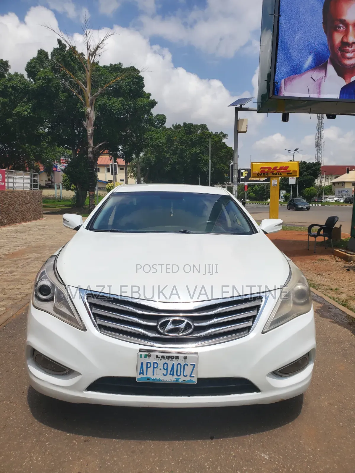Hyundai Azera 2015 White