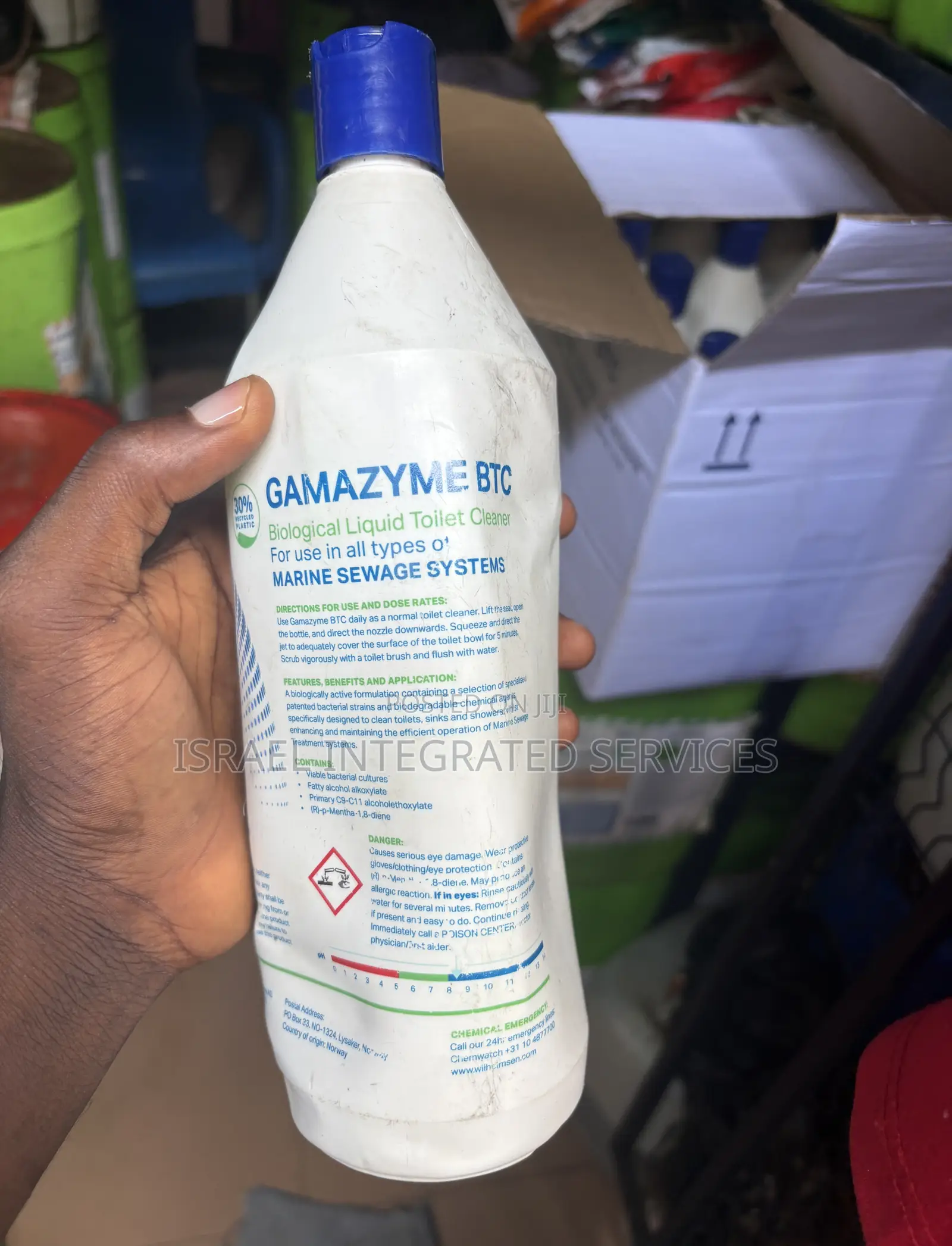 Gamazyme Btc, Biological Liquid Toilet Cleaner