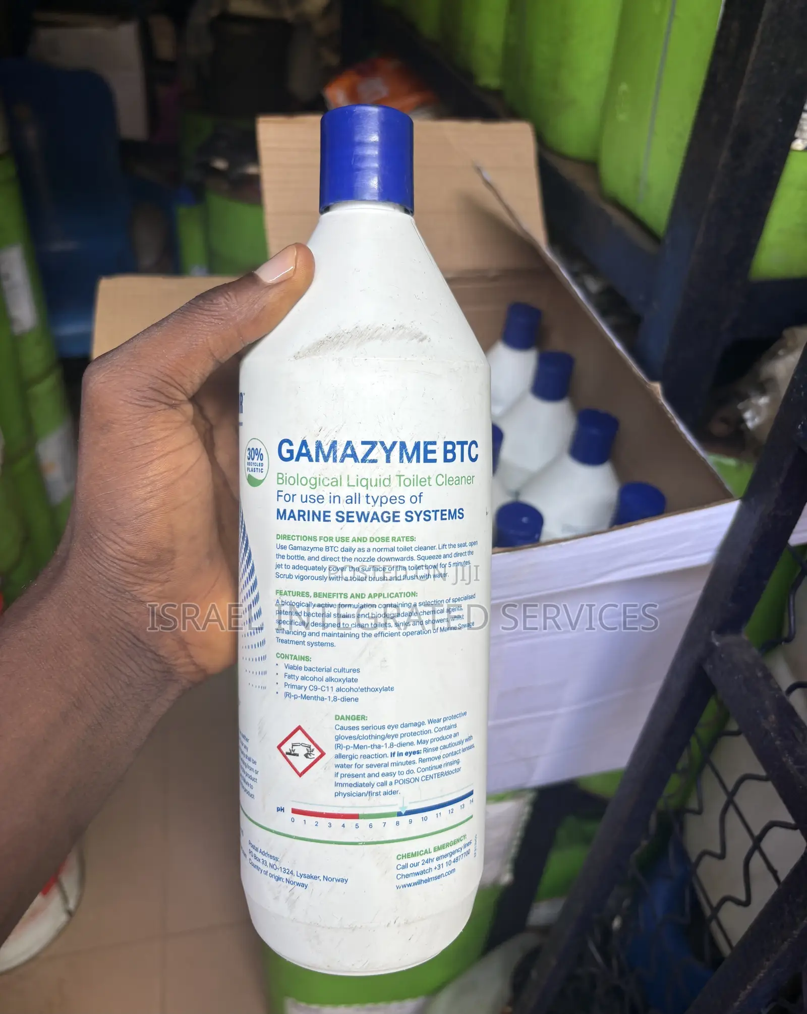 Gamazyme Btc, Biological Liquid Toilet Cleaner