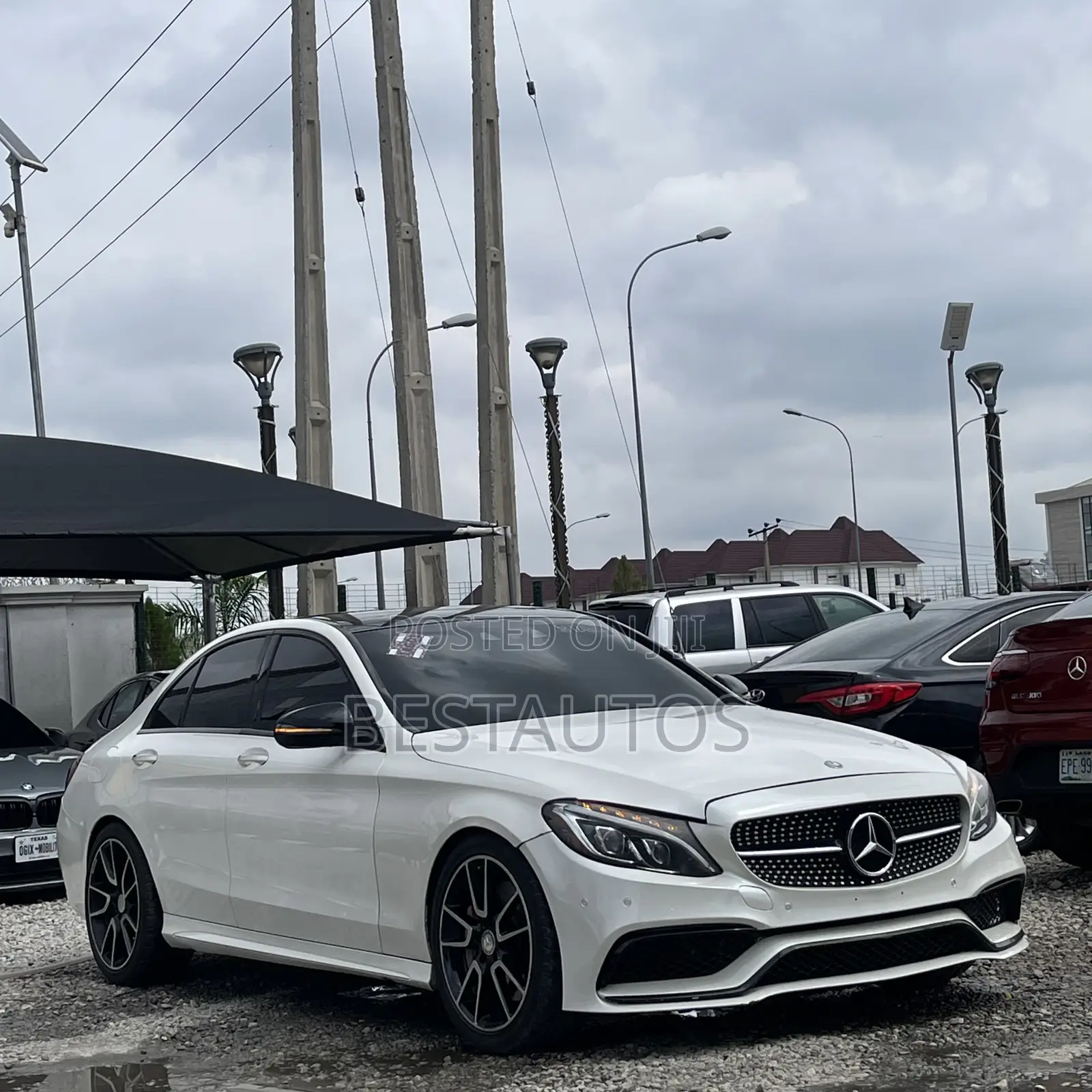 Mercedes-Benz C450 2016 White