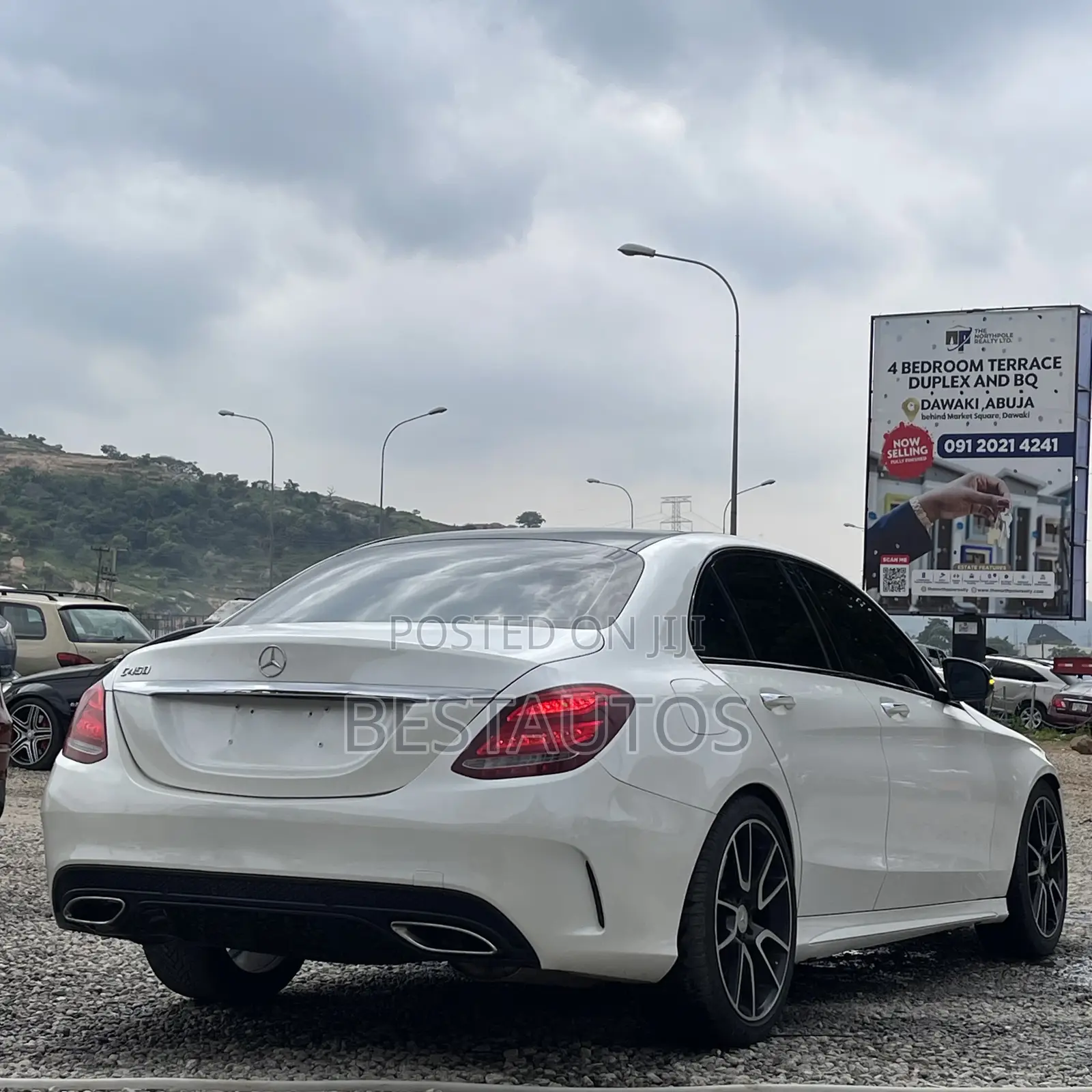 Mercedes-Benz C450 2016 White