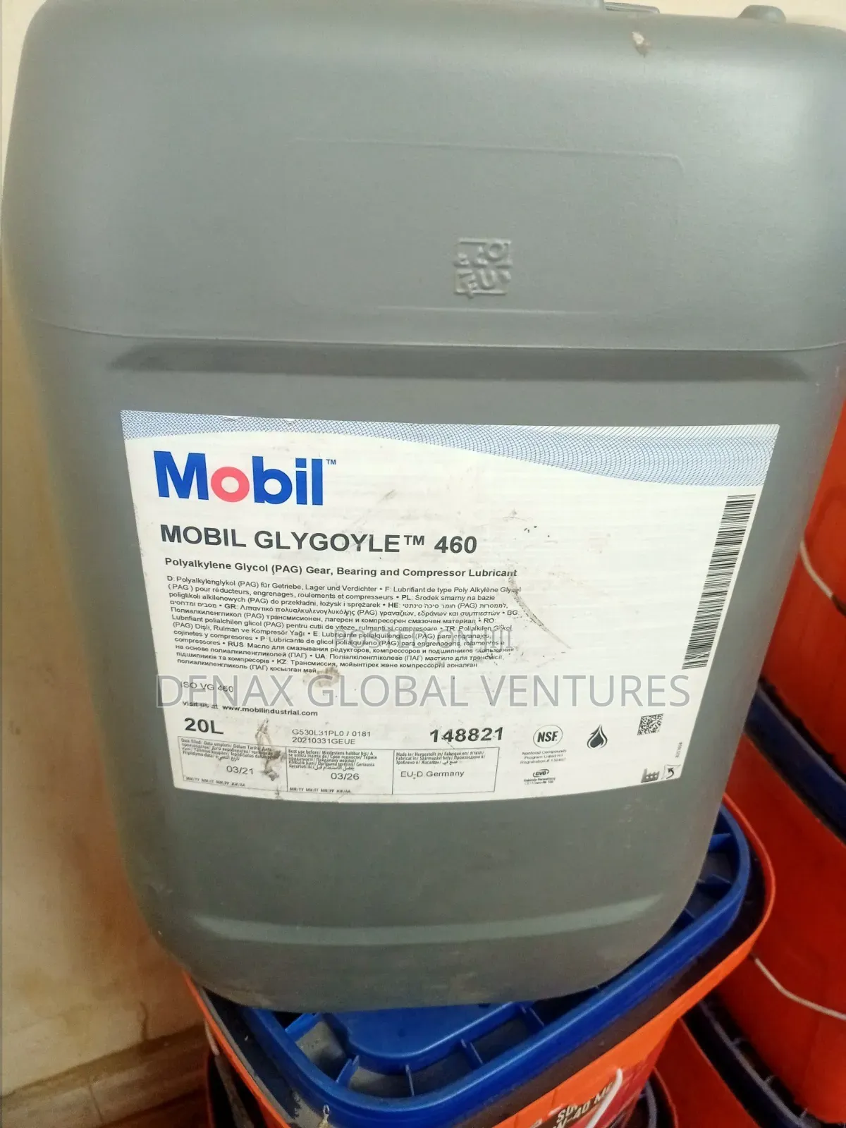 Mobil Glygoyle 460 Synthetic Gear Oil 20litres