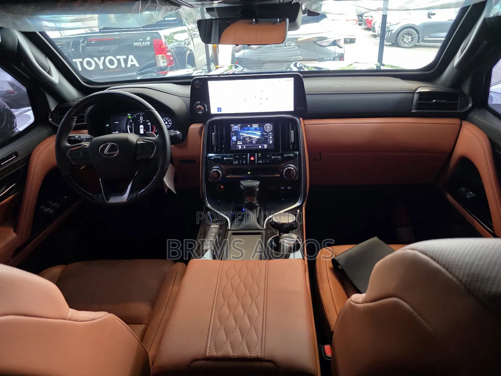 New Lexus LX 2025 Black