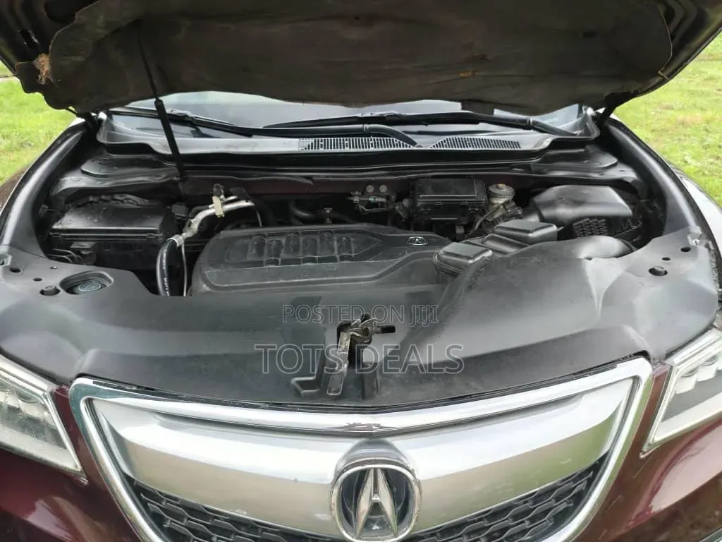 Acura MDX SUV 4dr FWD (3.5L 6cyl 9A) 2016 Red