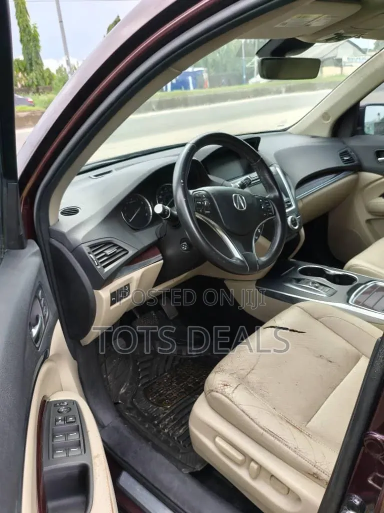 Acura MDX SUV 4dr FWD (3.5L 6cyl 9A) 2016 Red