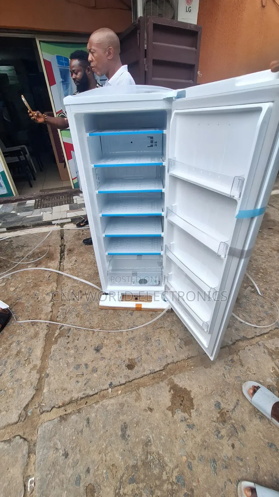 Brand New Lg 6steps Upright Freezer (110w) Super Cooling Warranty