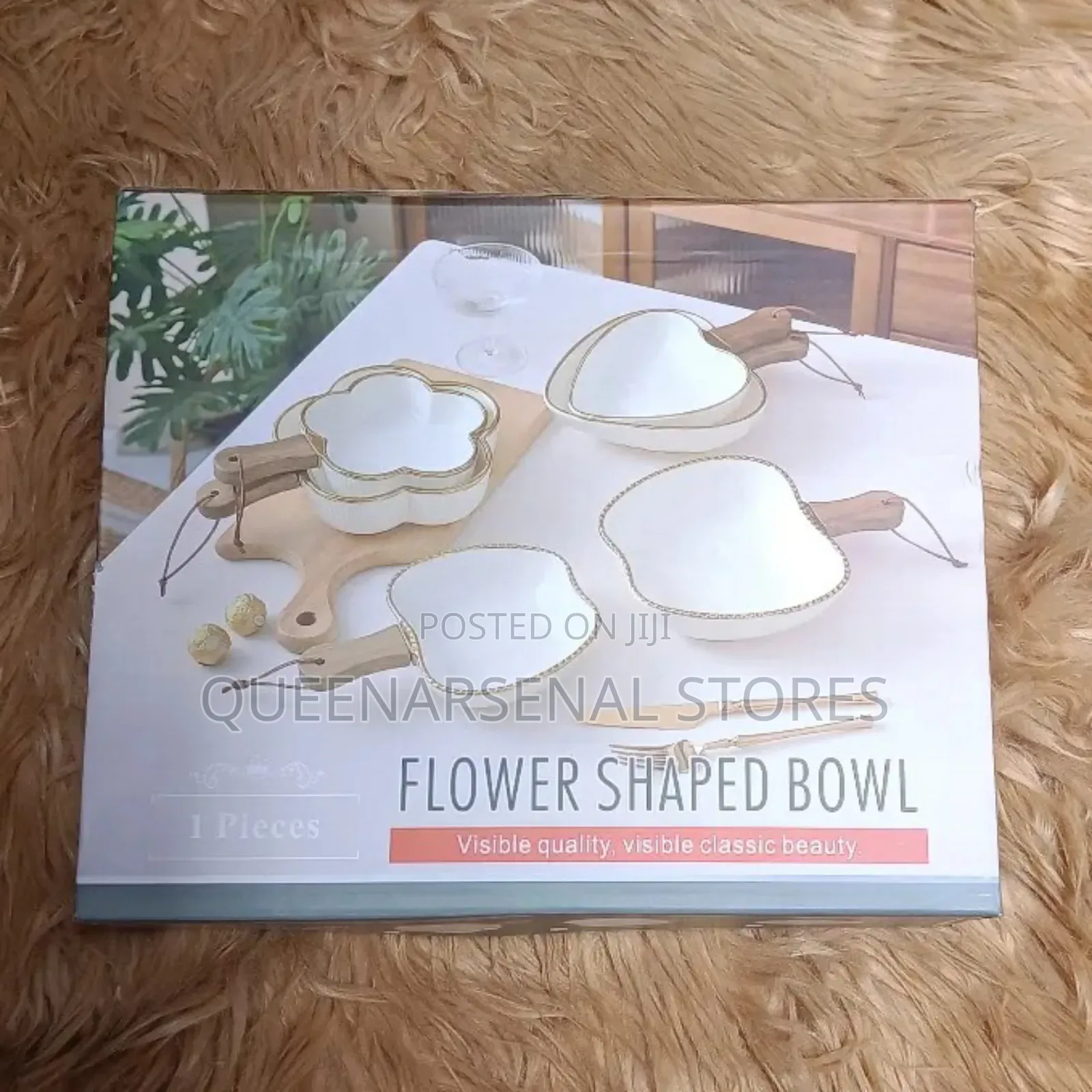 Flower Shaped Bowl -- 1pc