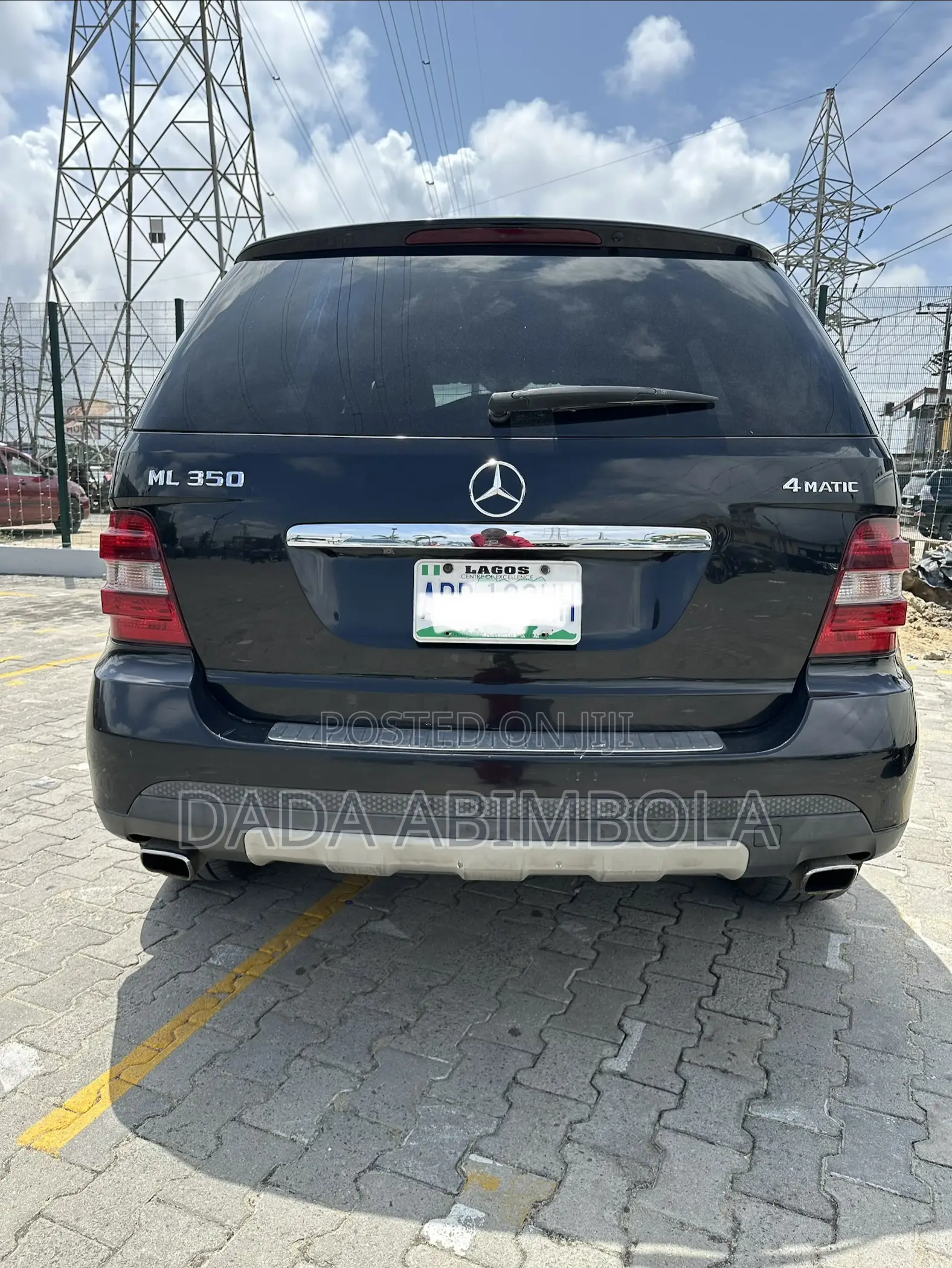 Mercedes-Benz M Class ML 350 4Matic 2008 Black