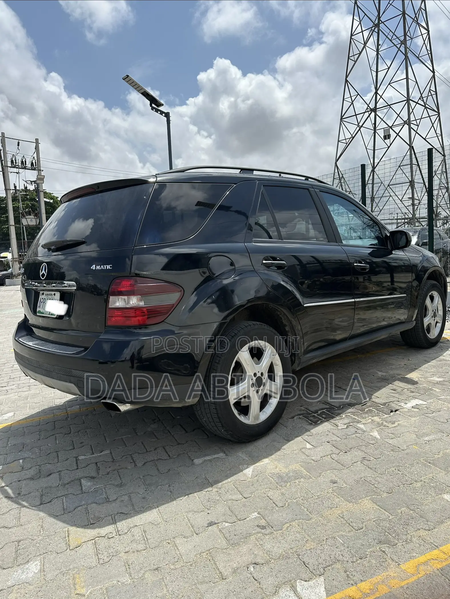 Mercedes-Benz M Class ML 350 4Matic 2008 Black