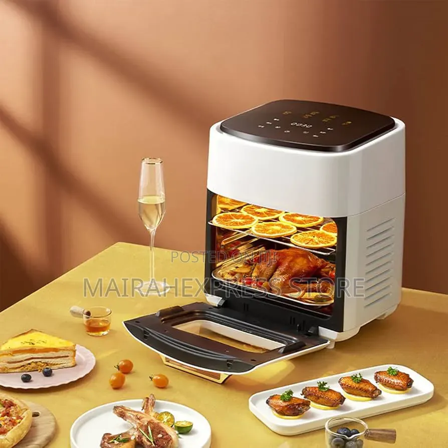 15liter Silver Crest Air Fryer With Window and LCD Touchscreen.