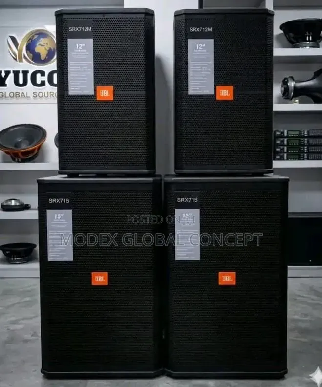 Original JBL 712 and 715 Speaker