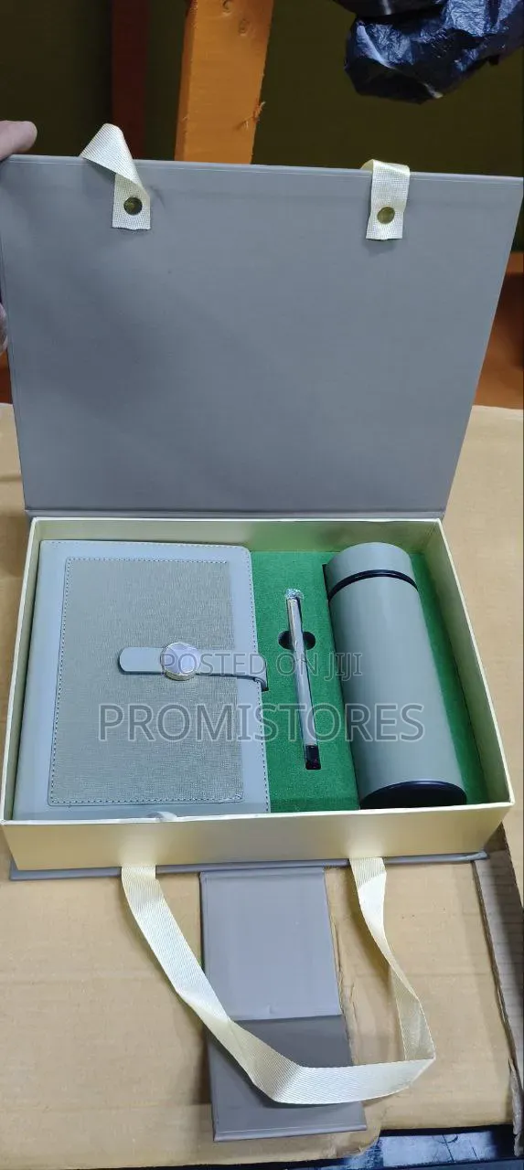 Dairy, Flask and Biro With Gift Pack