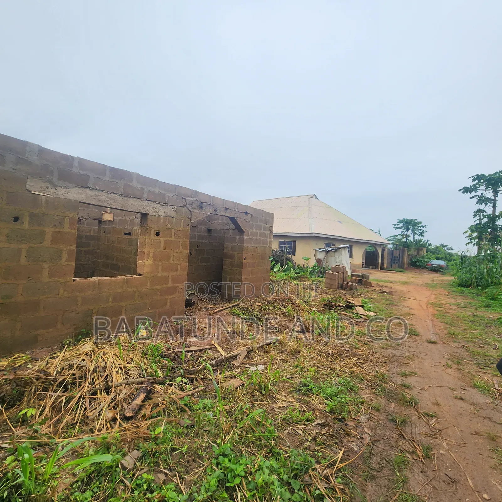 Plot of Land With 3 Bedroom Foundation at Olorisha Oko, Moniya Ibadan