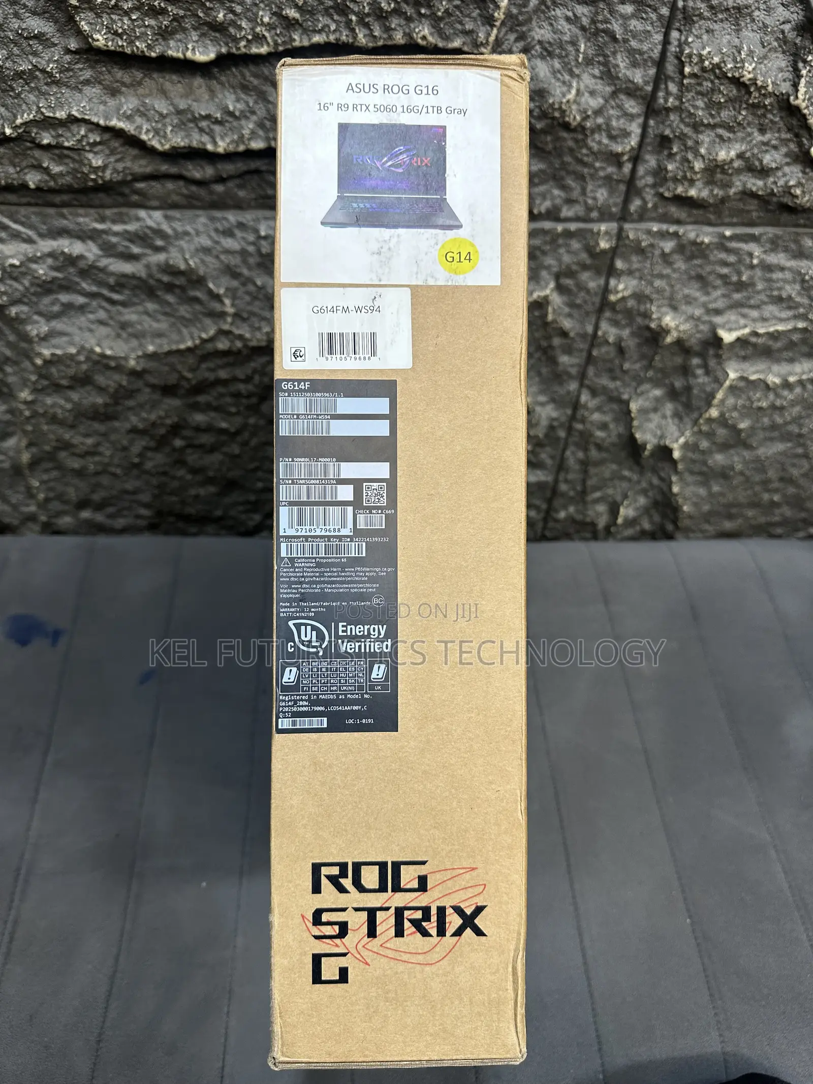 New Laptop Asus ROG Strix G16 16GB AMD Ryzen 9 SSD 1T