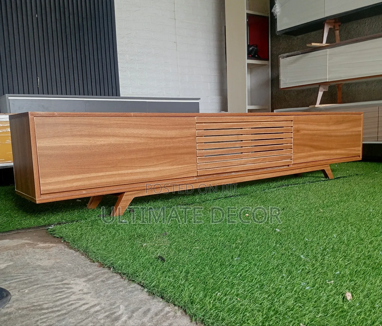 7ft Modern TV Console