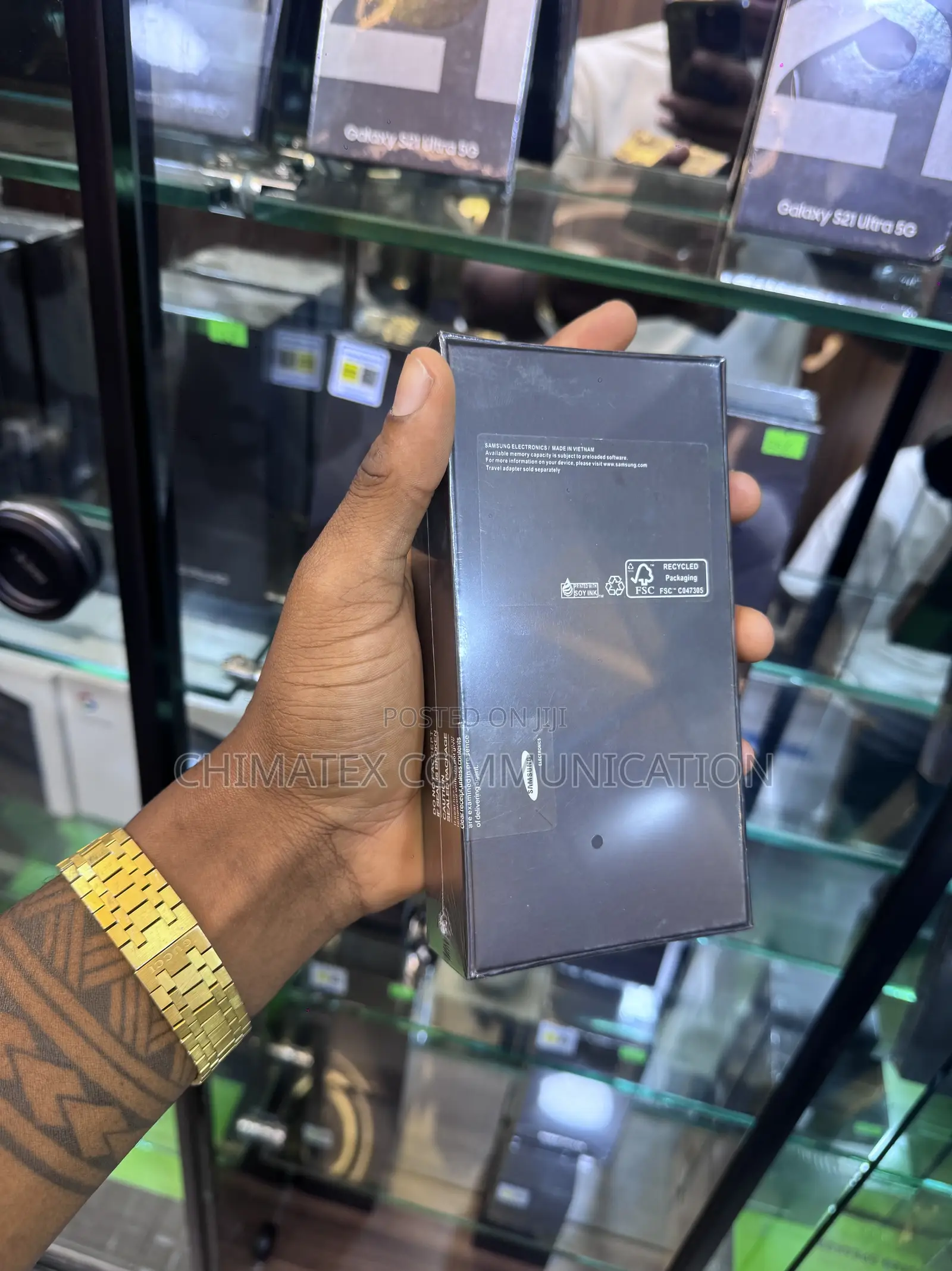 New Samsung Galaxy S21 5G 128 GB Black