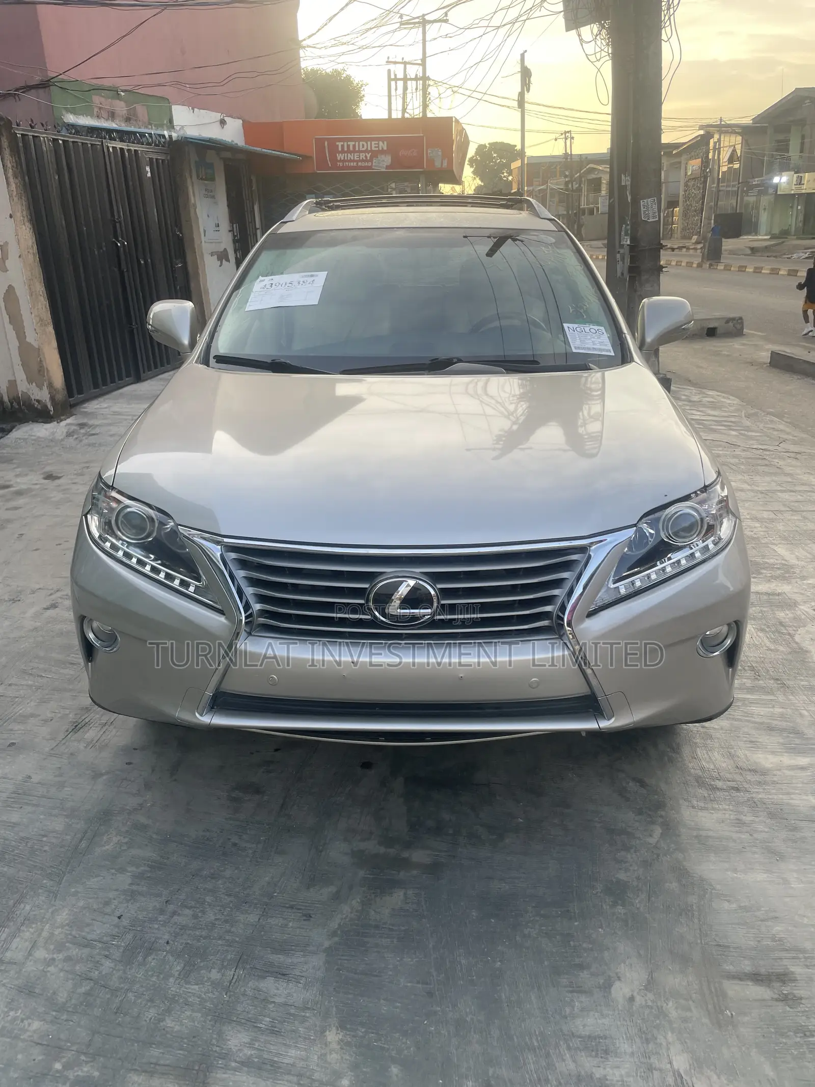 Lexus RX 350 AWD 2013 Gold