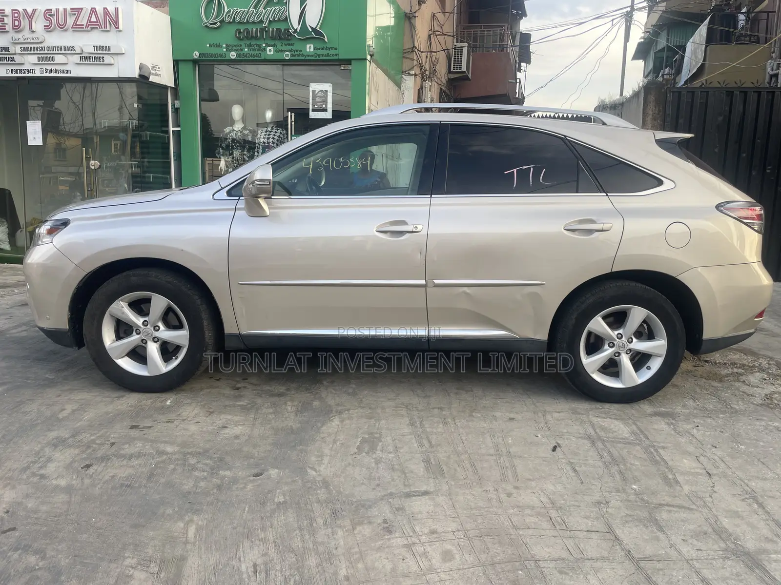Lexus RX 350 AWD 2013 Gold