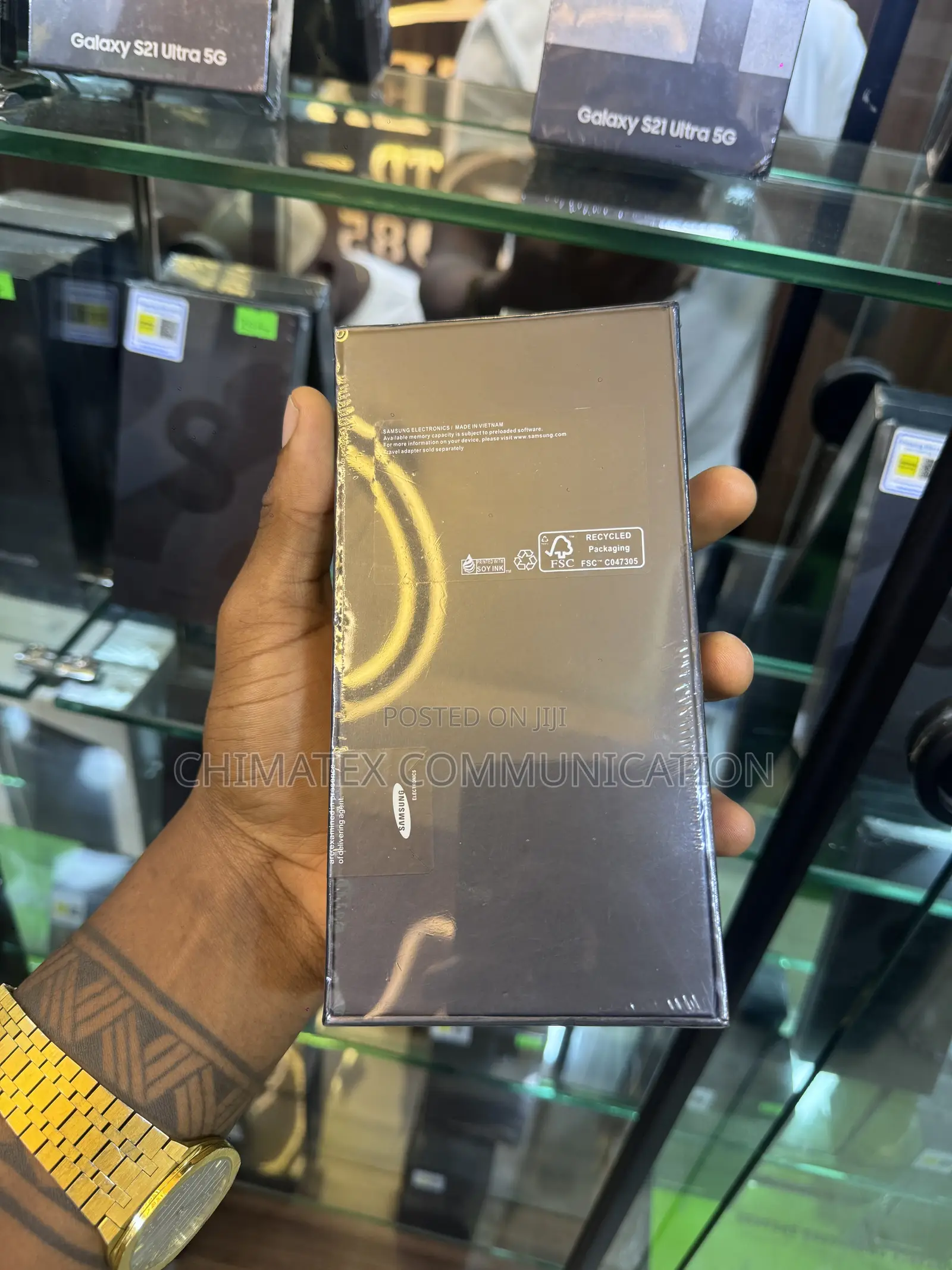 New Samsung Galaxy S21+ 5G 128 GB Black