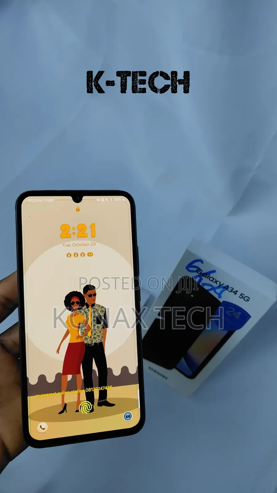 Samsung Galaxy A34 5G 128 GB Black