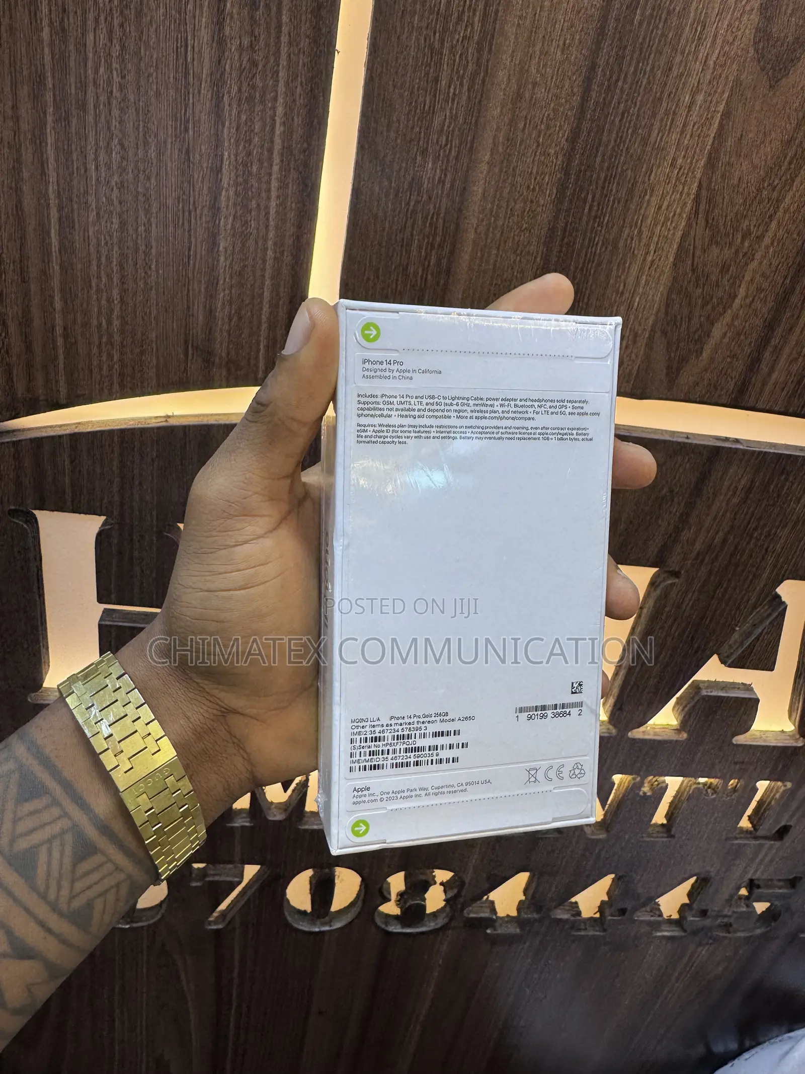 New Apple iPhone 14 Pro 256 GB Gold
