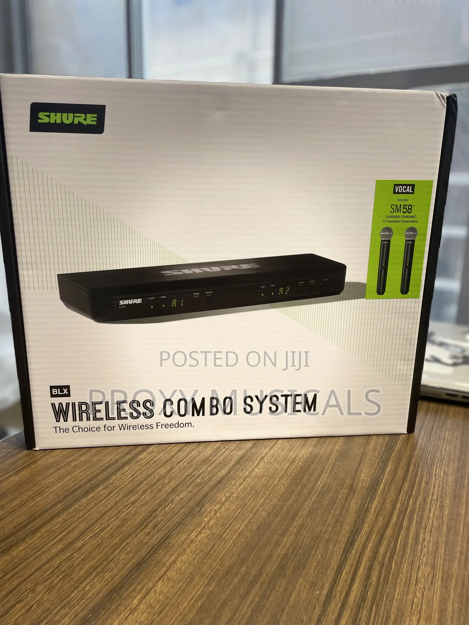 Shure BLX/Sm58 Wireless Microphone System