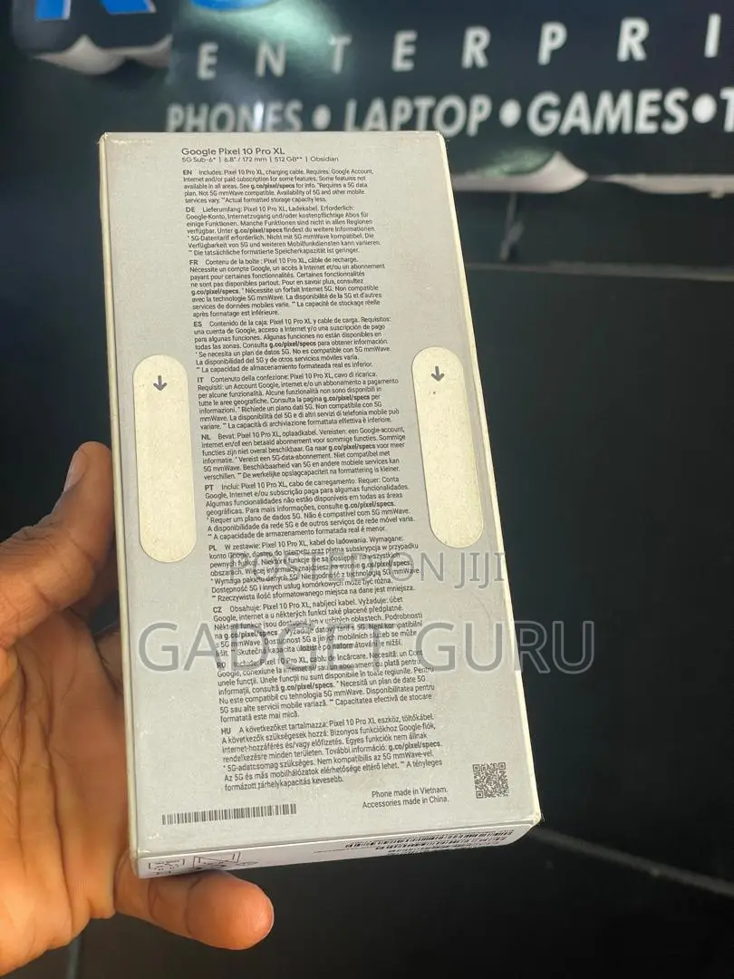 New Google Pixel 10 Pro XL 512 GB Black