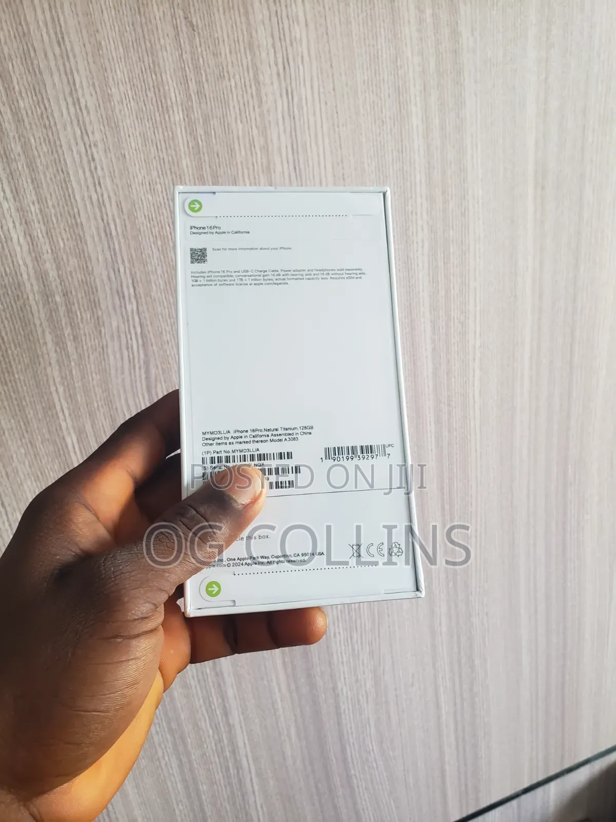 New Apple iPhone 16 Pro 128 GB White