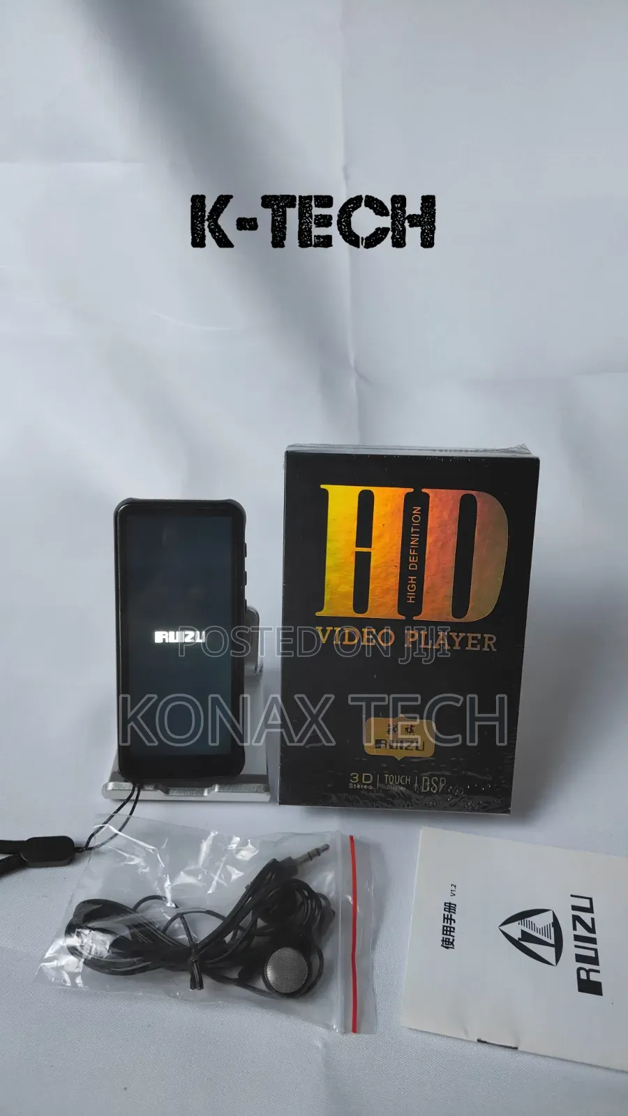 Ruizu Z80 Mp4 Player Android