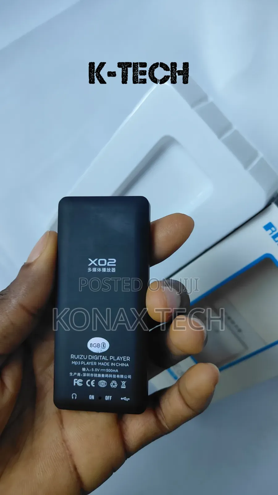 Ruizu X02 , X52 , D29 Mp3 Player