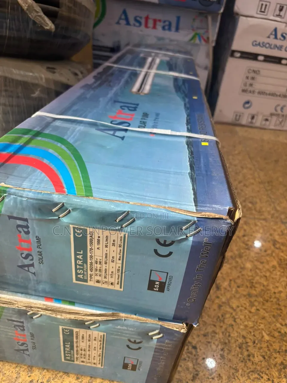 150 Meter Astral A.C/ Dc Solar Pumping Machine
