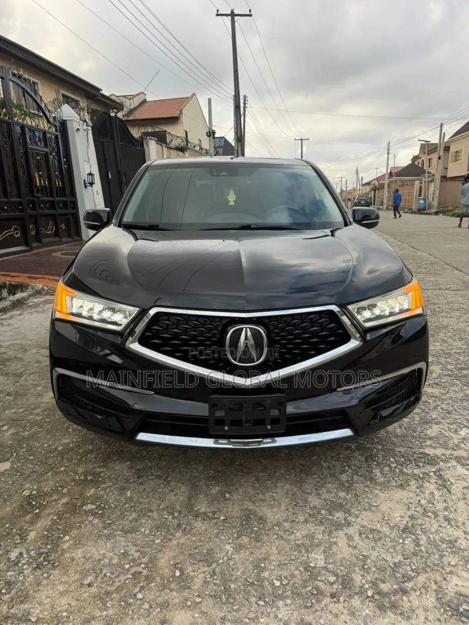 Acura MDX w/Advance Pkg SH-AWD 2017 Black